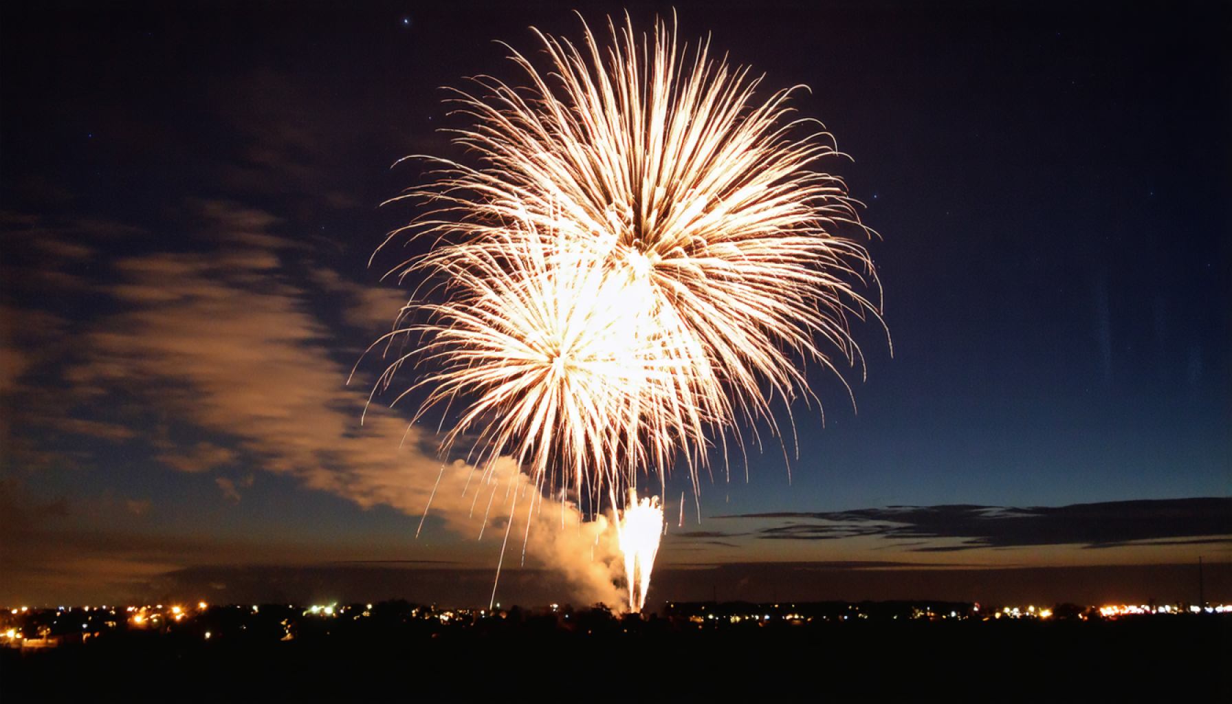 The Night Sky Blazes: Unscheduled Fireworks Over Peoria
