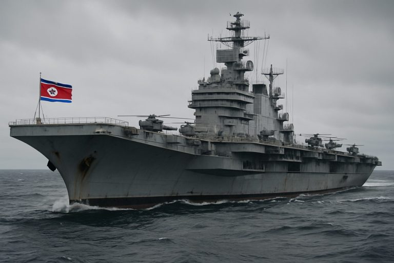 El gigante buque de guerra de Corea del Norte genera alarma global — y señala un peligroso cambio naval