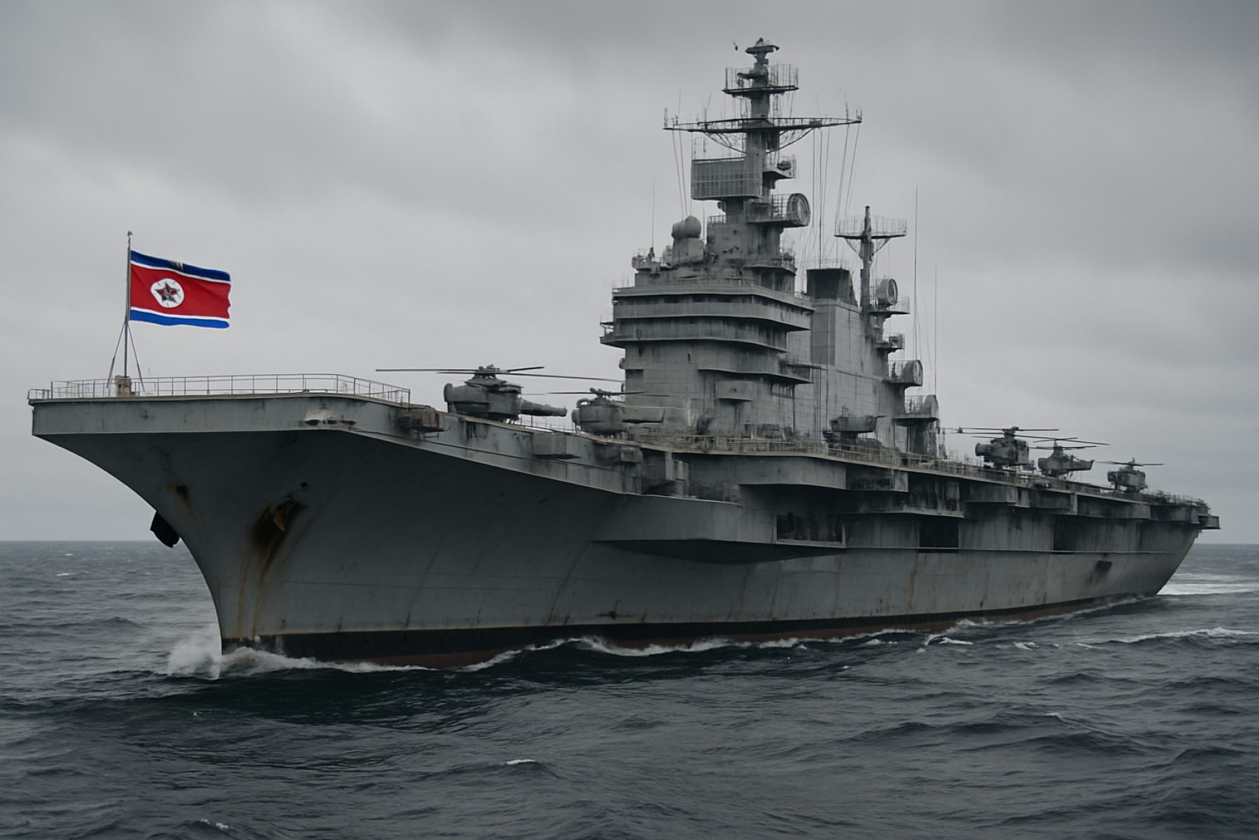 North Korea’s Giant Warship Raises Global Alarm—and Signals a Dangerous Naval Shift